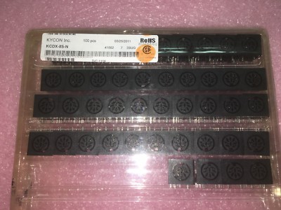(13 PIECE LOT) KCDX-8S-N, Circular DIN Conn 8P R/A PCB NON SHLD 10mm CIRC DIN RE
