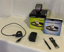 Garmin Forerunner 305 GPS Fitness Trainer Watch w/charger & box FLAW
