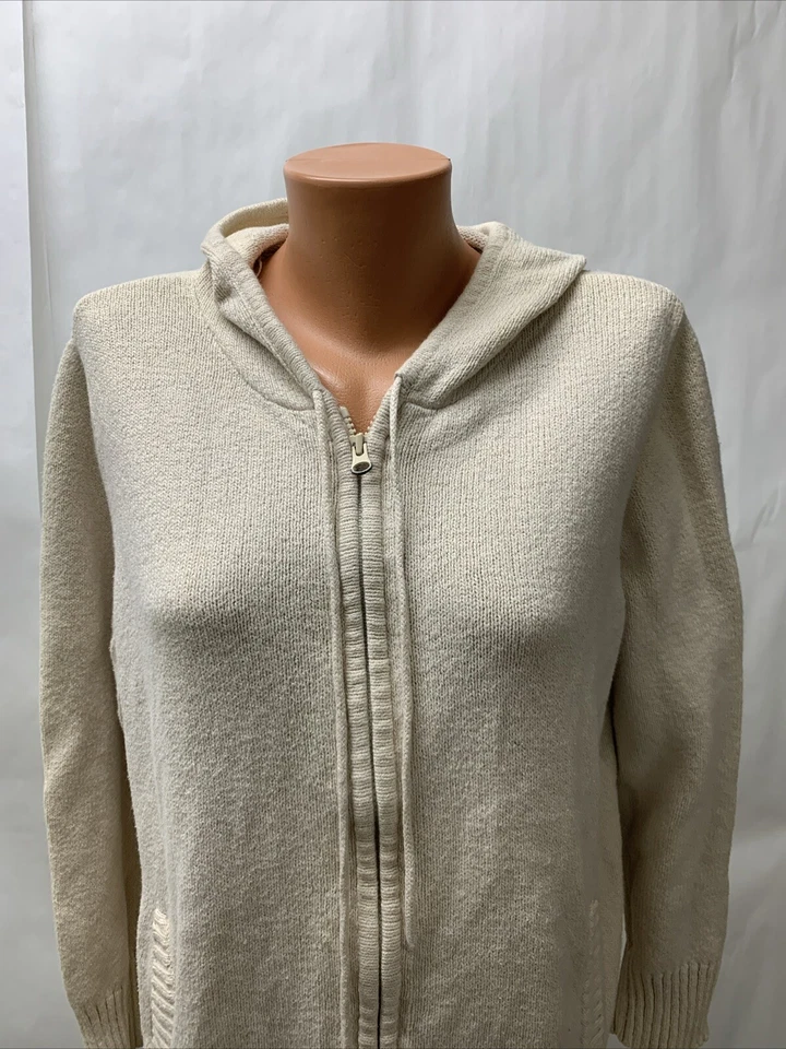 Avenue Mujer 18 20 Sudadera con Capucha Cremallera Cárdigan Suéter Mangas Largas Foto 2 de 4