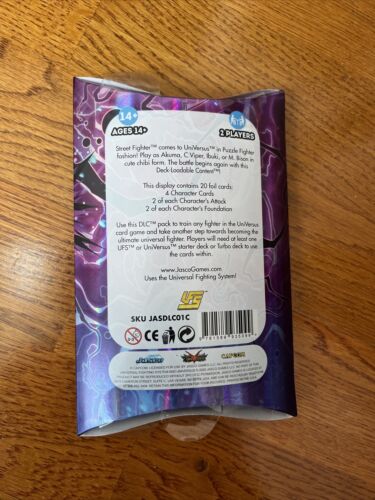 UniVersus DLC 3: Street Fighter Collectible Card Game Capcom Jasco - Picture 5 of 7
