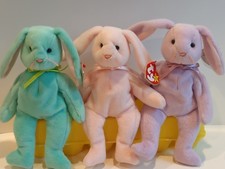 SPRING EASTER BUNNY ORIGINAL MINT PRISTINE TY BEANIE HIPPITY HOPPITY FLOPPITY