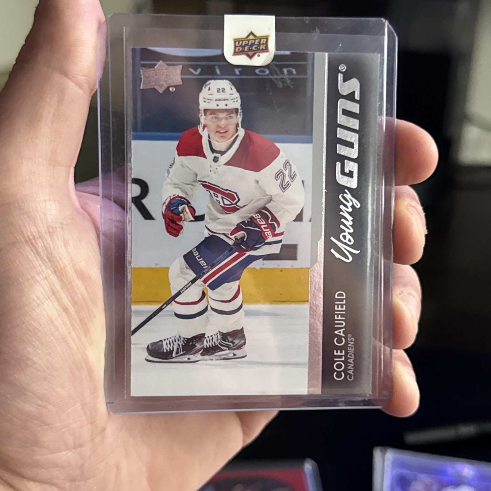 2021-22 Upper Deck Series 1 - Young Guns Cole Caufield #201 (RC)