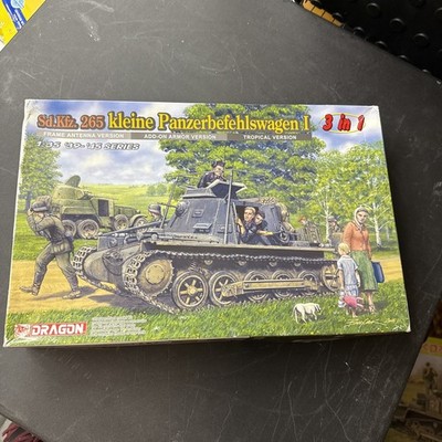 DRAGON 6222 Sd.KFZ.265 KLEINE Panzerbefehlswagen I 3 IN 1 SMART KIT