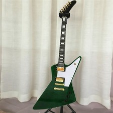 Green Explorer Electric Guitar Mahogany Body&Neck HH Pickup Rosewood Fretboard