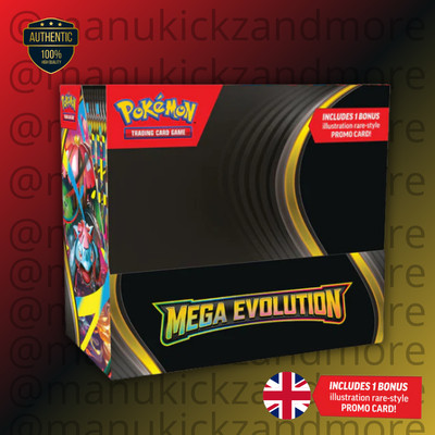 Pokémon Mega Evolution Enhanced Booster Box ENG | SEALED | IN HAND   ORIGINAL