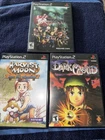 PS2 Lot Romancing SaGa , Dark Cloud , Harvest Moon All Excellent Condition F/S