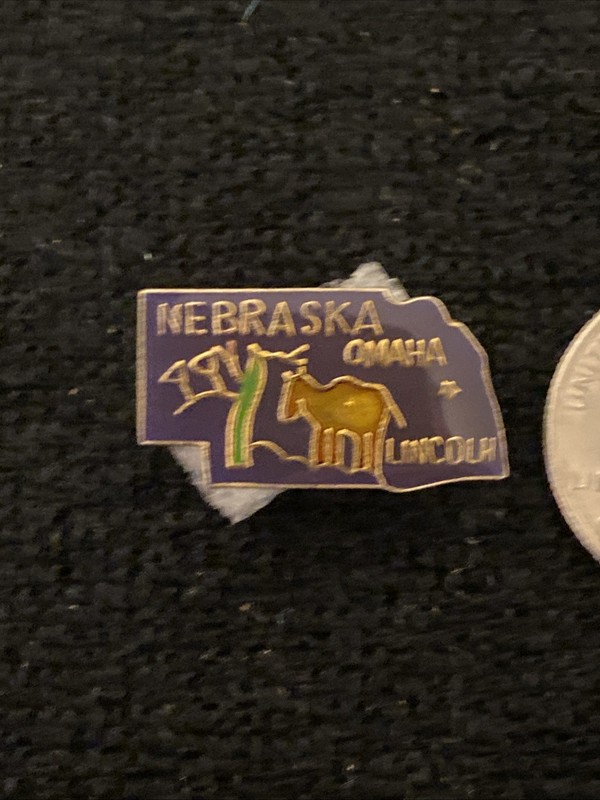 Nebraska Souvenir Pin