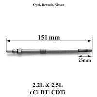 4 GlüHkerzen FüR Interstar Primastar 2.2 2.5 DCI DKC00624 M10X100