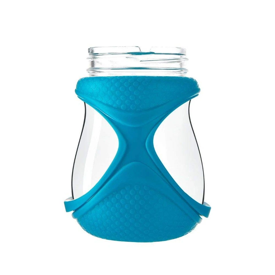Juego de regalo de biberón de vidrio diamante Joovy Boob 5 oz sin BPA a prueba de cólicos #R029 Foto 4 de 4