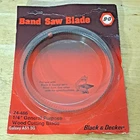 Black & Decker Band Saw 9411 Blade 74-489 Wood Cutting 59 1/2 x 3/16"  .014 NOS