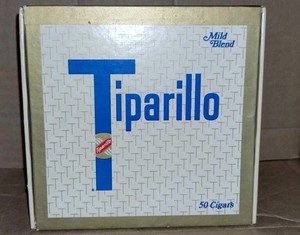 Vintage Tiparillo empty cigar box from the 1970's