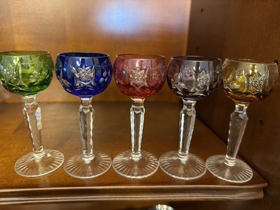 Nachtmann Traube Cordial Glasses Set Of Five Multi Color
