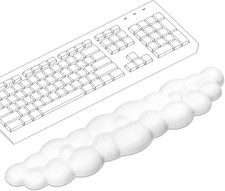 Cloud Wrist Rest Keyboard   Memory Foam with PU Leather Wrist Support for Comput
