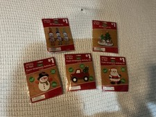 Holiday Style Christmas Foam Ornament Activity Kit Bundle Santa Tree Snowman NEW