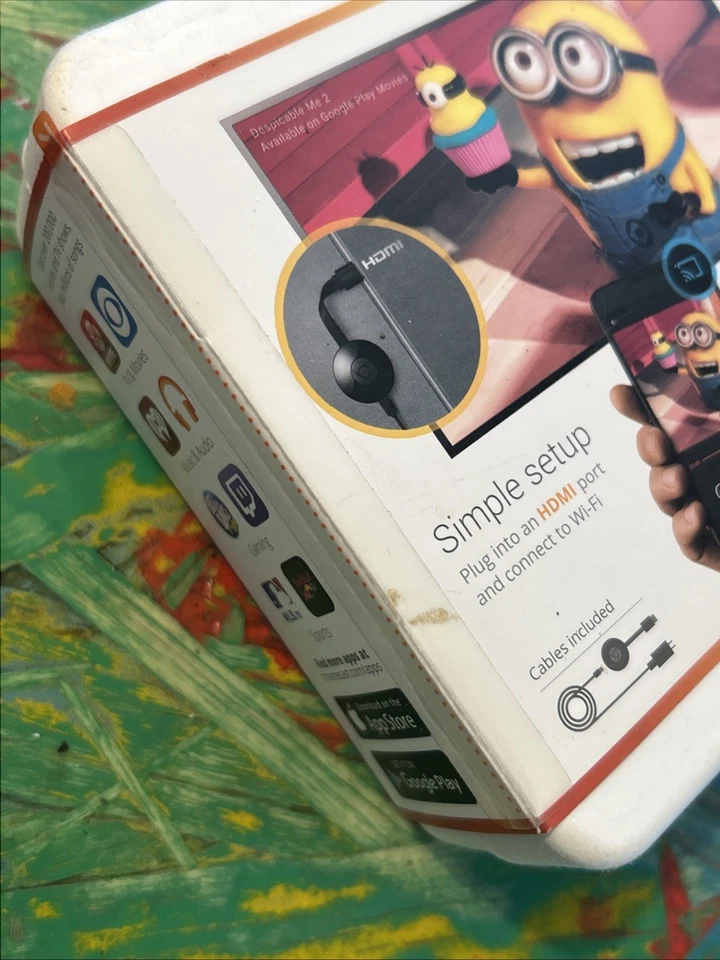 BRAND NEW Google Chromecast Digital HD Media Streamer Sealed 2015 - Image 3 of 4