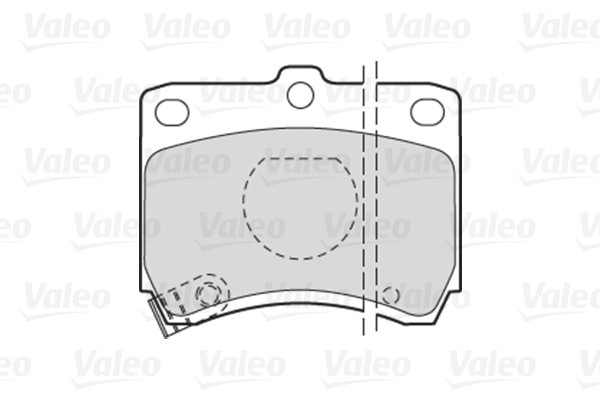Plaquettes de frein Valeo 301268 idéales pour trajets urbains