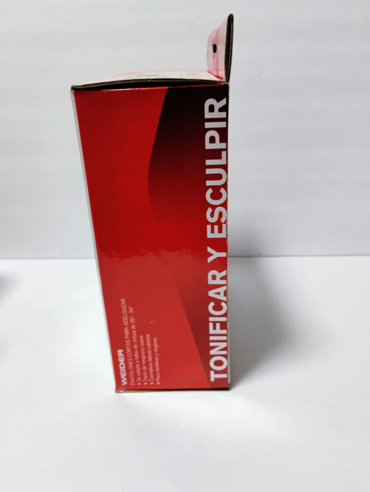 Nuevos Pantalones Cortos Weider Adelgazantes Esculpidos y Tonos S/M - Negros   Foto 3 de 4