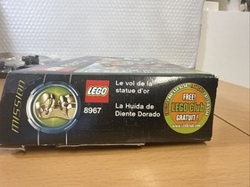 Lego 8967 Agents 2.0 Gold's Tooth Getaway Complete Set Open Box Sealed Bags