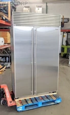 RECONDITIONED 48" SUB-ZERO 632 FLAWLESSSTAINLESS DOORS & TUBULAR HANDLES