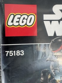 LEGO 75183 Star Wars Darth Vader Instruction Manual Only OEM Original