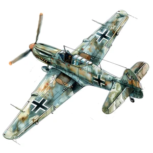 Military World War Planes Fighter Jet Bomber Aeroplane Self Adhesive Sticker
