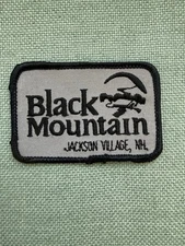 Vintage Ski Patch Black Mountain Jackson New Hampshire NH VG