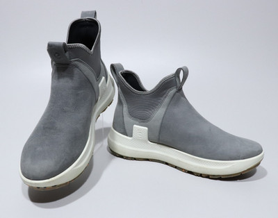 Ecco Grey Suede GORE-TEX Waterproof Solice Chelsea Boots Women's Size 9-9.5