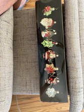 Blown Glass Christmas Ornaments Set