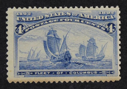 CKStamps: US Stamps Collection Scott#233 4c Columbian Mint NH OG