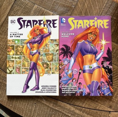 Starfire Vol 1-2 Jimmy Palmiotti Amanda Conner Dc Comics