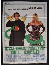 manifesto L'ALTRA META' DEL CIELO adriano celentano monica vitti ardenzi A245