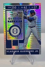 2020 Panini Chronicles - Contenders Optic Vladimir Guerrero Jr. #12 Hyper Prizm