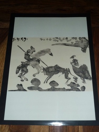 PABLO PICASSO - "TOROS Y TOREROS" LITHOGRAPH - Bullfight/Corrida #7 - 1980 - COA - Picture 2 of 4