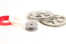 Various Vintage Plastic Movie Reels - Lot of 4