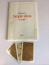 El Duco’s Simple Ideas In Magic No. 1 Signed Rare HTF Booklet 1983