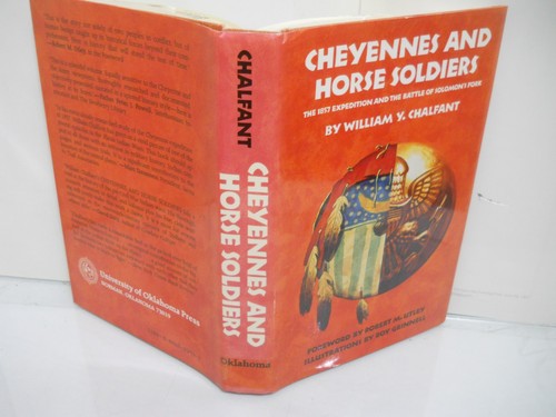Cheyennes & Horse Soldiers: Battle of Solomon's Fork~ Ex-lib Fine DJ~ Ship Boxed - Bild 1 von 6