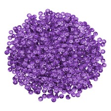 2000Pcs Loose Cup Sequins, 5mm Round Loose Sequin - 0.7 oz (20g), Dark Purple