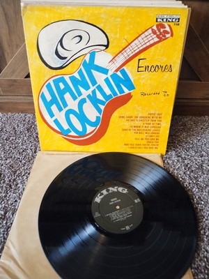 HANK LOCKLIN: encores KING 12'' LP 33 RPM