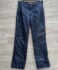 Vtg Y2K Unionbay Nylon Parachute Pants Navy Blue Cargo Techwear Baggy Size 5