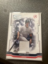 2005 donruss throwback threads baseball Jorge Posada Jersey #20 193/250