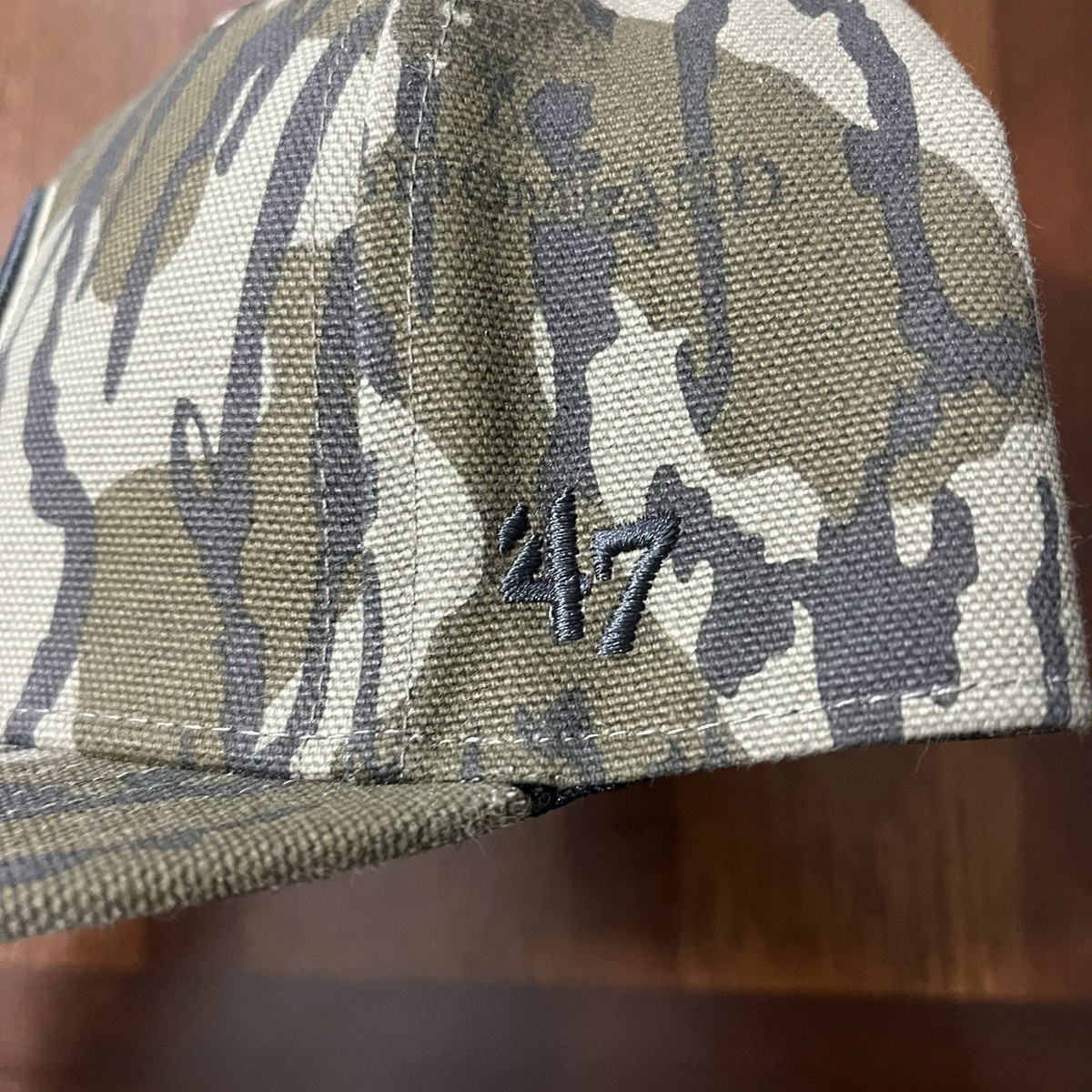 Casquette Réglable Mitchell & Ness – Pittsburgh Steelers Camouflage – Taille Unique, Neuve