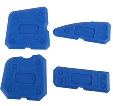 Silicone Sealant Applicator Tool Kit + Case Bathroom Kitchen Plumbers Carpenters