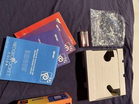 SNK Neo Geo Pocket Color Console CIB Ocean Blue Never Used