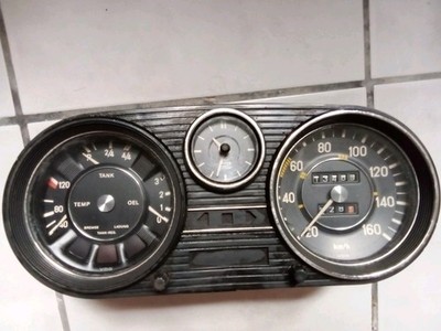 Mercedes Benz -8 W115 Tachoblock mit Uhr Funktioniert für Oldtimer Oder Deco Alt