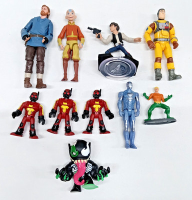 10 STAR WARS MARVEL FUNKO VENOM IRONMAN AVATAR BUZZ LIGHTYEAR AQUAMAN TOY FIGURE