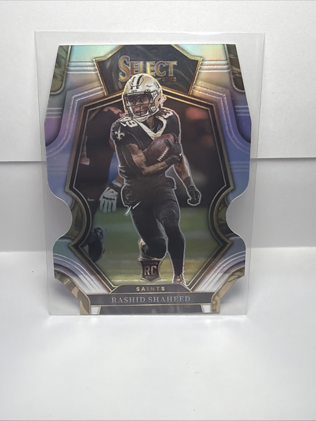 2022 Select Premier Level Rashid Shaheed Rookie Silver Prizm Die-Cut (RC) #172