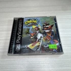 Crash Bandicoot Warped (Playstation PS1) Complete w/Manual Black Label-Scratches