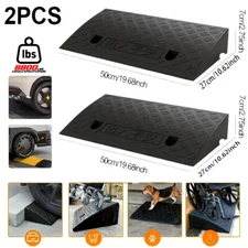 Portable Vehicle Slope Ramp Universal Heavy Duty Kerb Ramps Car Bikes Threshold
