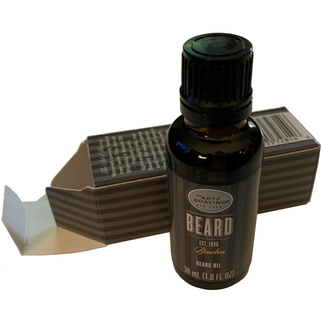 The Art Of Shaving Beard Oil - Bourbon Essential Oil 30ml/1oz | eBay