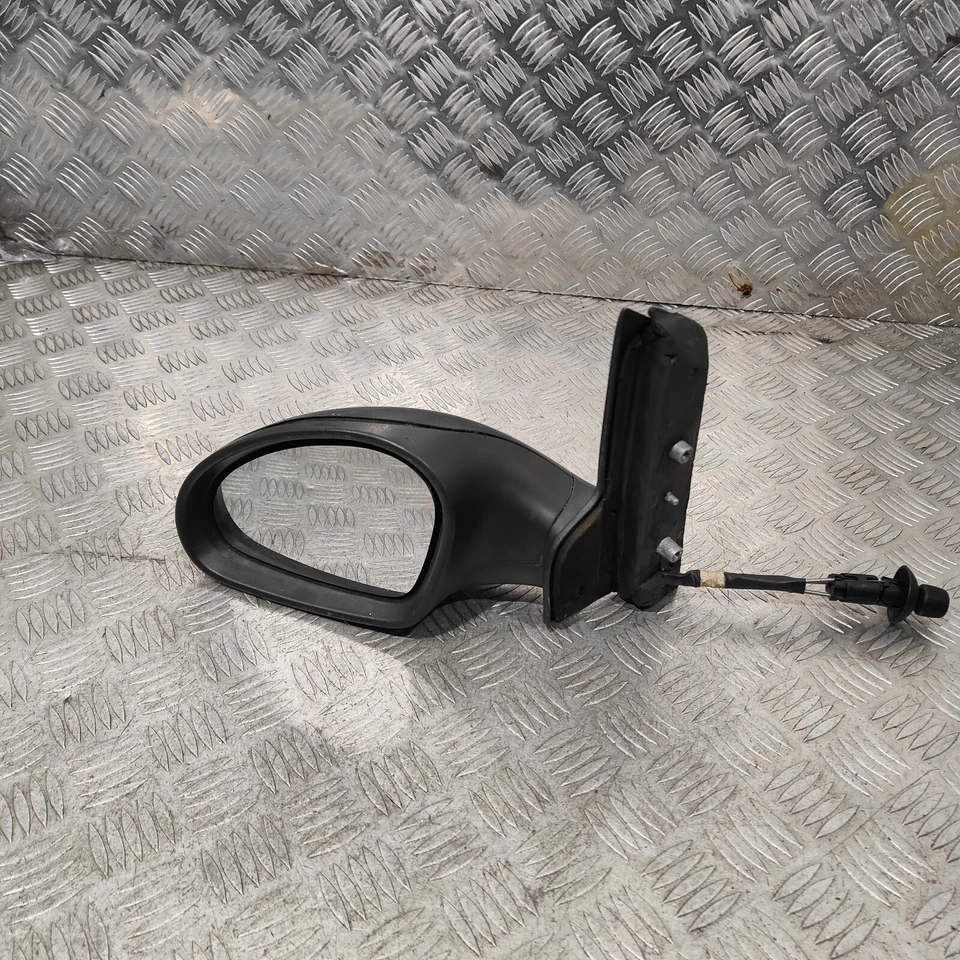 Espejo retrovisor lateral izquierdo Seat Ibiza 2004 pasajero negro 014142 #1 Foto 2 de 4